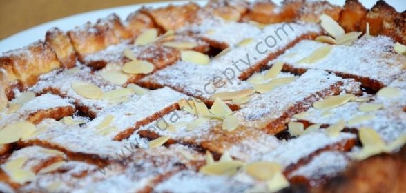Линцский пирог с орехами
