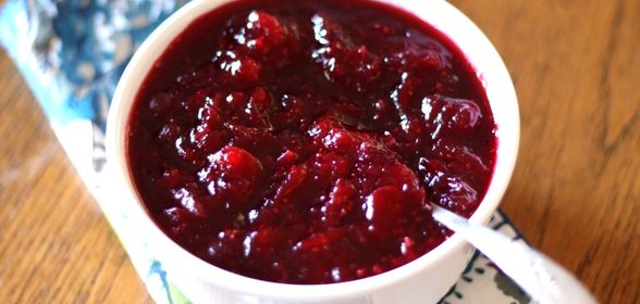 Клюквенно-ананасовый соус