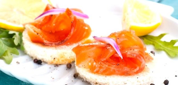 Засолка лосося