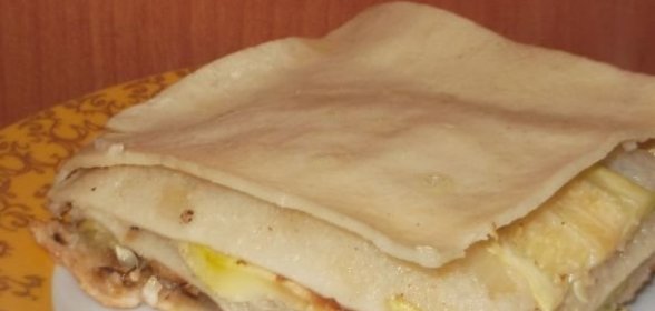 Запеканка с цветной капустой и кабачками