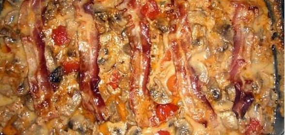 Свинные шницели на охотничий манер