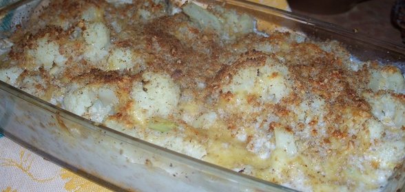 Гратен из цветной капусты