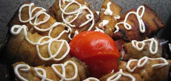 баклажаны закусочные с творогом