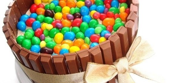 Бисквитный торт с апельсиновым суфле