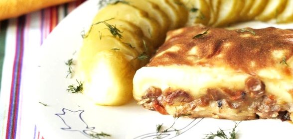 Шепардский пирог с чечевицей