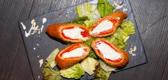 Перец, фаршированный сыром