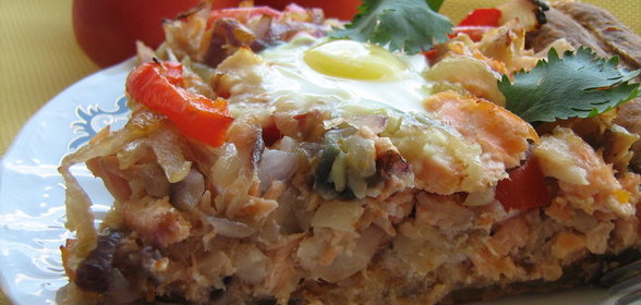 Пирог с РЫБОЙ и яйцом (Дуэль)