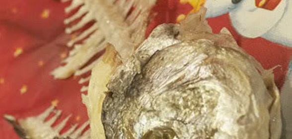 Белая рыба с имбирем