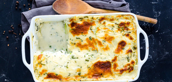 Запеканка из кабачков с сыром