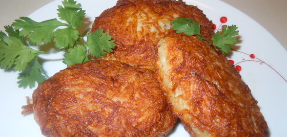 крокеты картофельные сгрибами и беконом