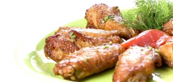 Пряные куриные крылышки