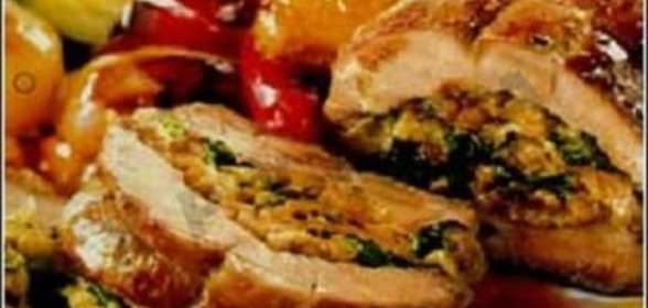 Рулеты из оленины по-чешски