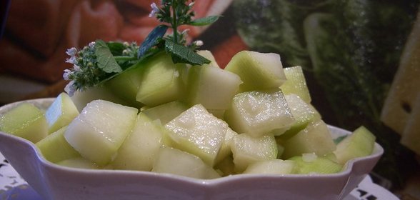 Кабачки быстромаринованные