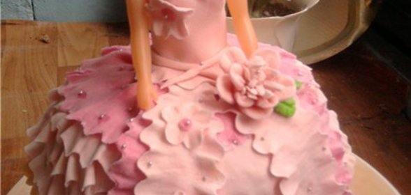 Тортик для ВикусиБарби