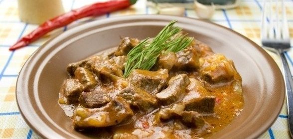 Острое рагу из говядины
