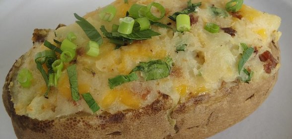 Картофель с Сыром и Беконом