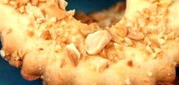 Песочные кольца с арахисом