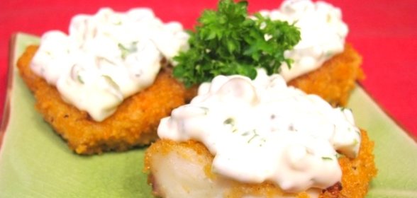 Рыба под соусом Тартар