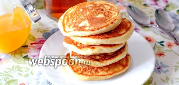 Оладьи на кефире без яиц