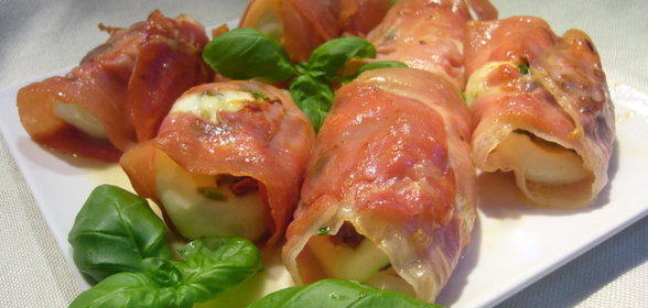 Фаршированная моцарелла ( Mozzarelle ripiene)