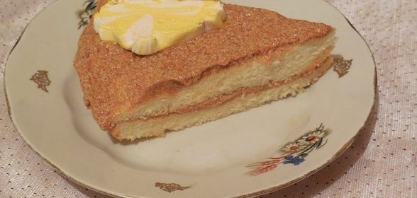 Простой бисквита для торта