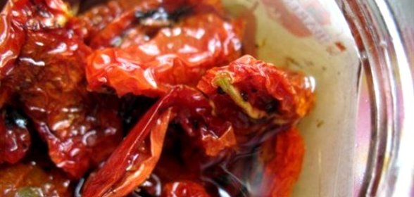 Вяленые помидоры с морской солью