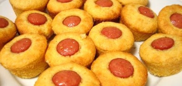 Маффины с сосисками