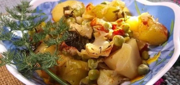 Овощное рагу в духовке