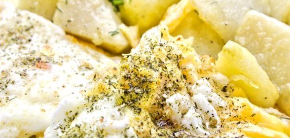 Омлет с картофелем