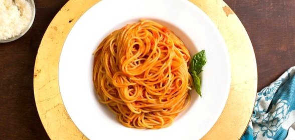 Соус к макаронам из томатной пасты