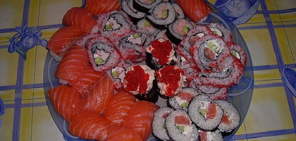 Плов с осетриной