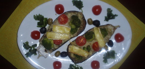 Печёные баклажаны