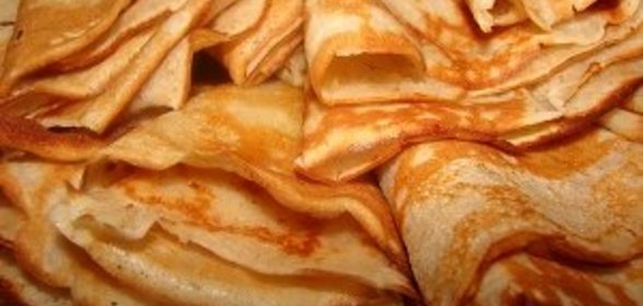 Тонкие блинчики из овсяной каши