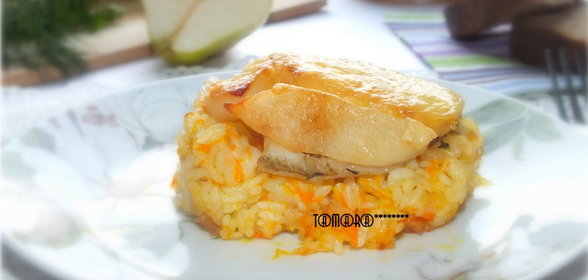 Куриные рулетики с укропным соусом