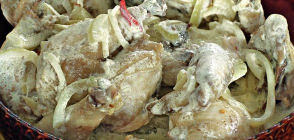 Цыплята по-черкесски