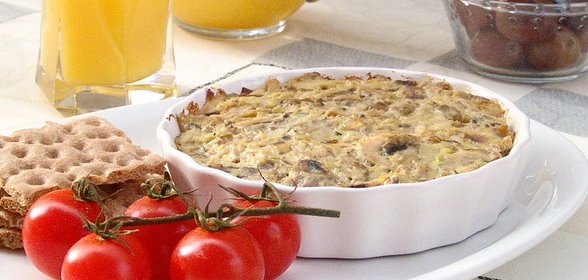 Курино-грибной паштет