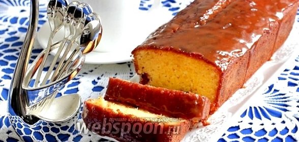 Апельсиновый кекс на рисовой муке
