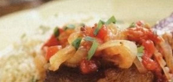 Соус из луковиц с тмином