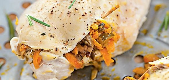 Фаршированные куриные грудки