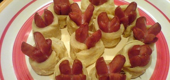 Сосиски в тесте. Мягко сказано, вкусный вариант