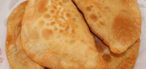 Чебуреки с разными начинками