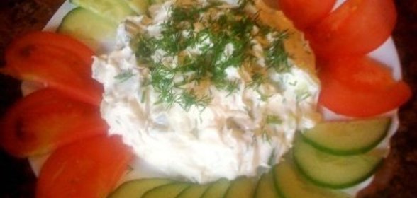 Салат с мацуном