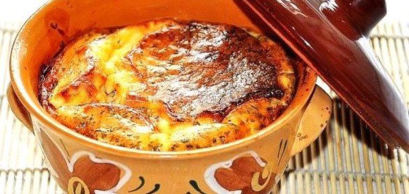 Запеканка из овощей в горшочке