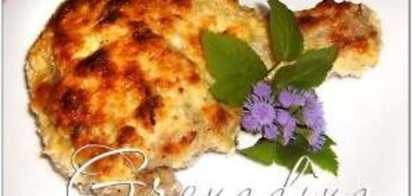 Куриные ножки с сметане с сыром