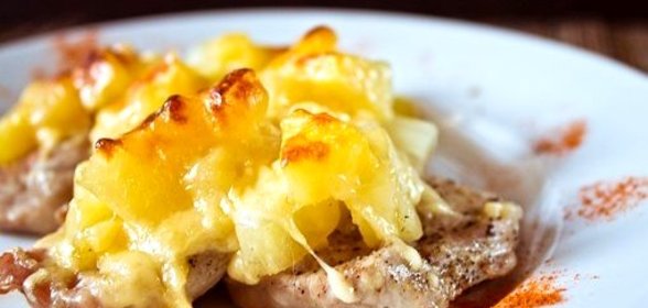 Ромштекс с сыром