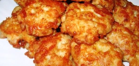 Мясные котлеты со шпинатом