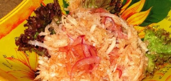 Средне-азиатский плов из цыплят с урюком