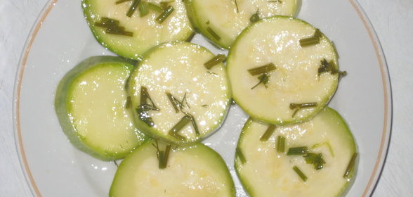 Закуска из кабачков за сутки