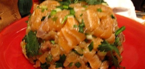 Тар–тар из лосося