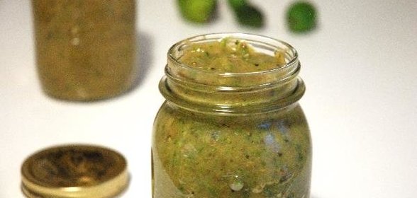 Протертая фейхоа с сахаром
